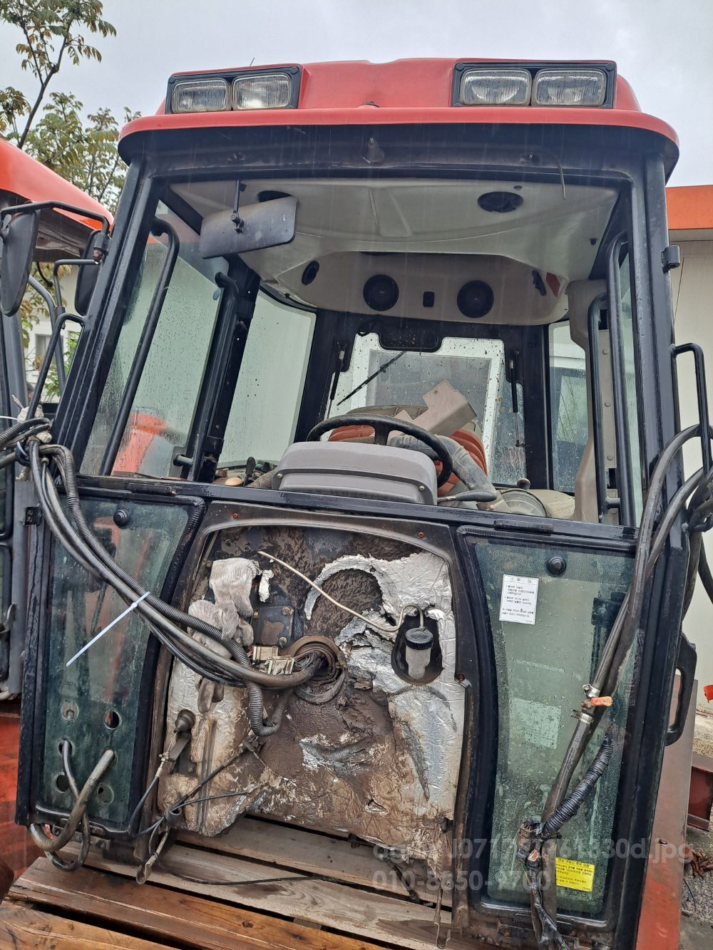 Kukje Tractor EF585 (58hp) Cabin.탑안쪽Spare Parts 사진2