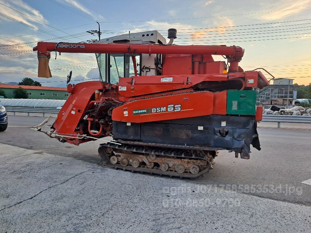 Daedong Combine Harvester DSM55G (4Rows) Assy.부위별 사진2
