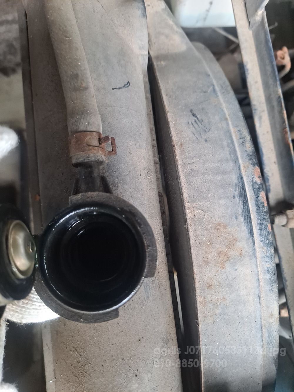 대동 콤바인 R1-191 (2조식) 하부.궤도.예취부.탈곡부.엔진.운반차로 사진2