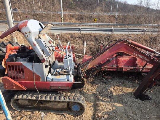 LS 굴삭기 GS7GX 엔진 주행모터. 펌프 등등 사진1