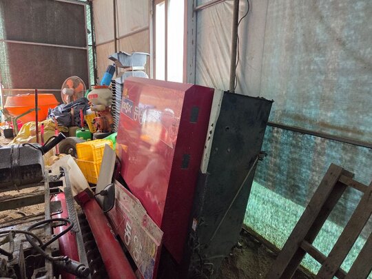 TYM 콤바인 C805 (5조식) 곡물탱크,탈곡부,오거 사진1