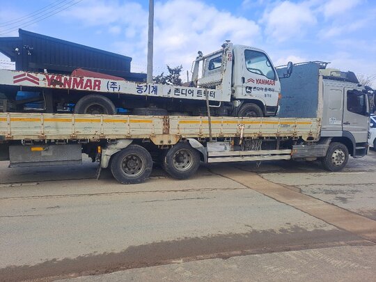 현대마이티3.5톤 설프로다.윈 농기계견인.사다리차 마이티3.5톤 설프로다.견인윈치 농기계운빈용 사다리차3.5.견인윈치 사진1