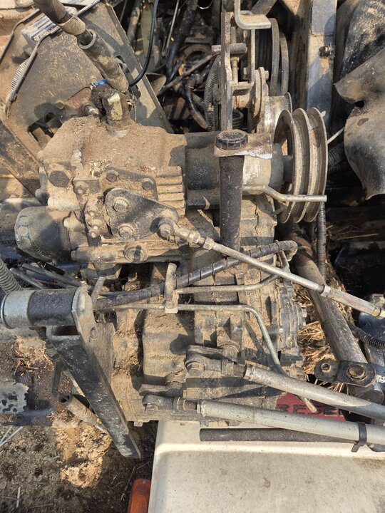 LS 콤바인 LC650G (4조식) HST,밋션 조합 사진1