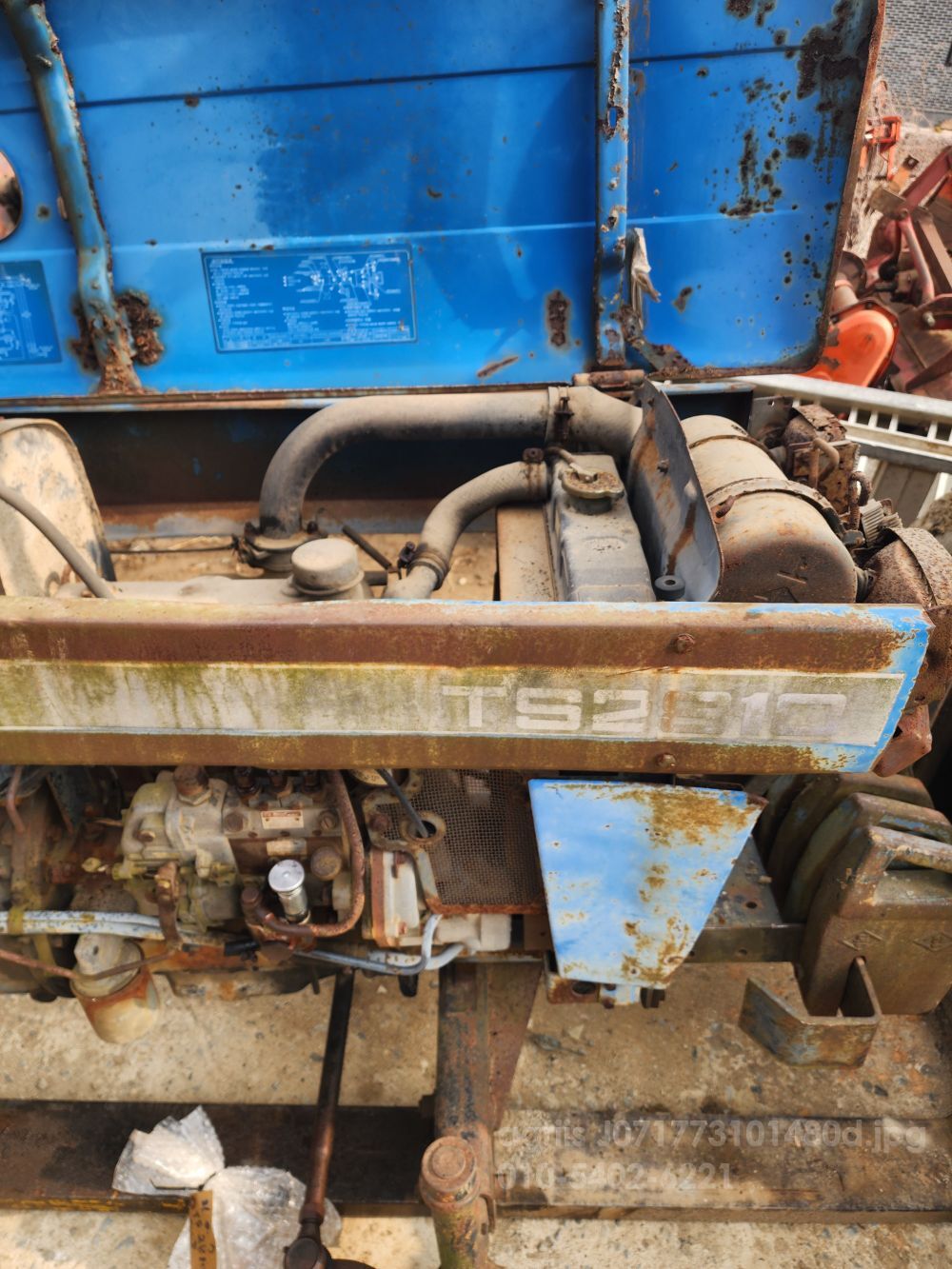 TYM 트랙터 TS2810 (28마력) 엔진. 앞차축외 사진2