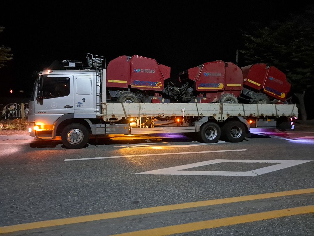 이태리.원인터네션널0 원형베일러 이태리(페리보리)110 아세아사각베일러55와 교환 돼요 사진1