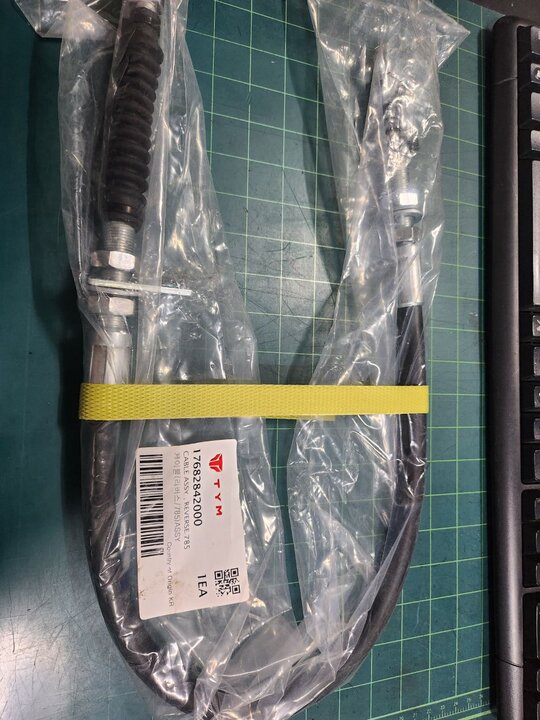 TYM 트랙터 T720T680 (72마력) 리버스케아블 사진1