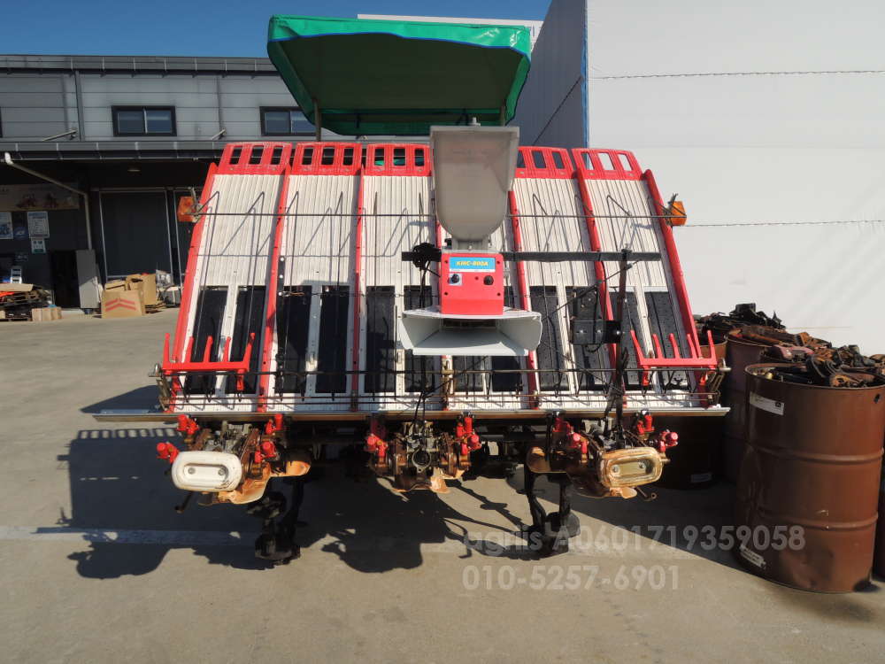 Yanmar Rice transplanter VP6 (6Rows) 뒤우측면