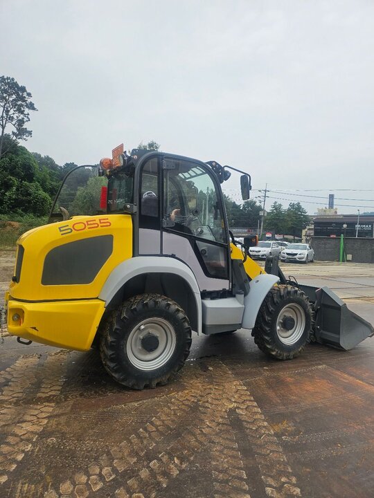 독일WACKER 로더 5055 앞좌측면