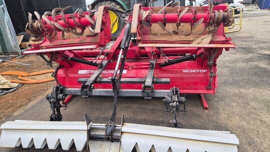 웅딘 로타리 470 (경폭470cm) 앞좌측면