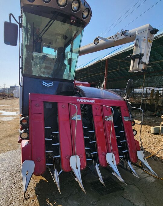 Yanmar Combine Harvester YH6115 (6Rows) 앞좌측면
