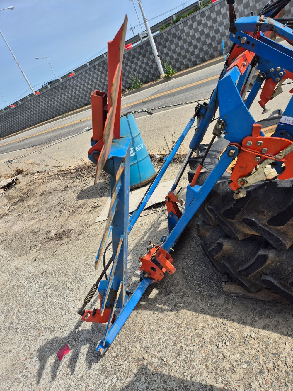 대호 5000 써레 써레 뒤우측면