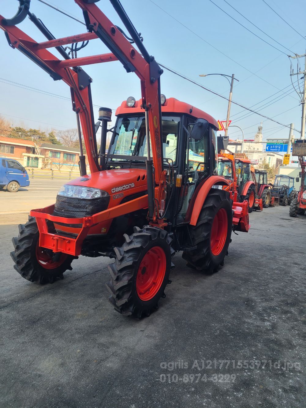 대동 트랙터 D500 (50마력) 뒤우측면