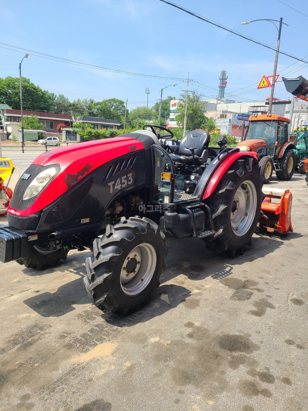 TYM Tractor T453 (43hp) 뒤우측면
