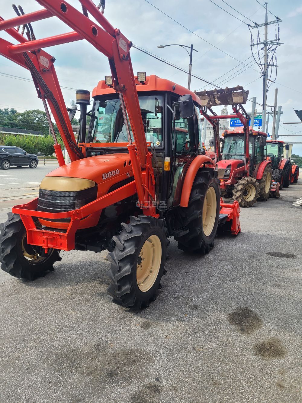 대동 트랙터 D500 (50마력) 뒤우측면
