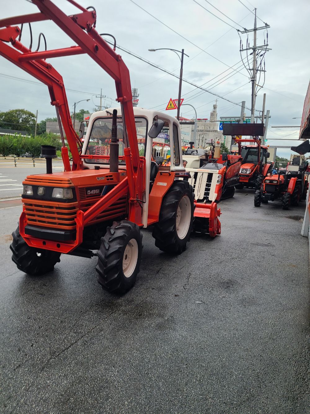 Daedong Tractor D4351 (43hp) 뒤우측면