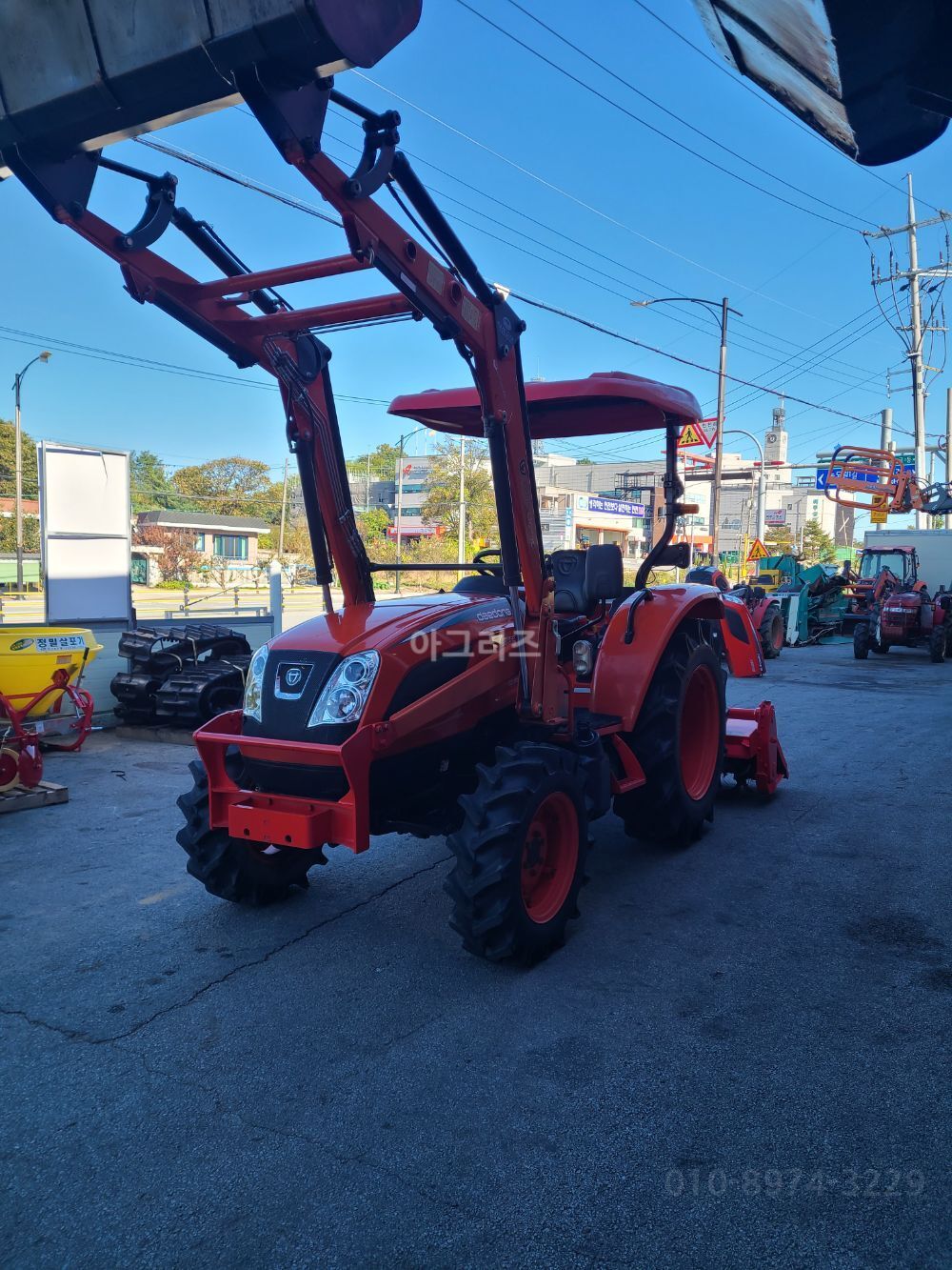 Daedong Tractor NX530 (53hp) 뒤우측면