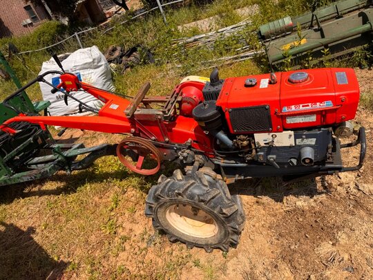 TYM Power Tiller DT-120 (10hp) 앞좌측면