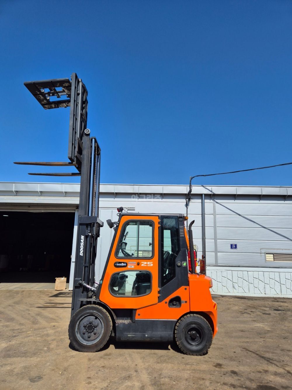Doosan Forklift D25SE-7 (2.5톤) 뒤우측면