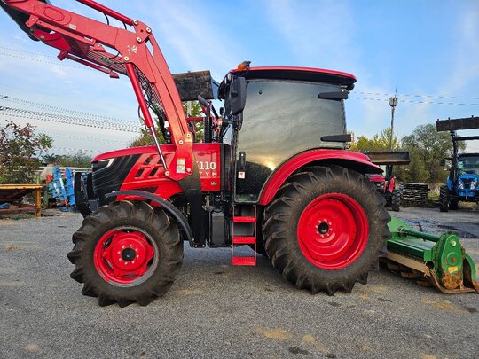 TYM 트랙터 K110E (111마력) 앞좌측면