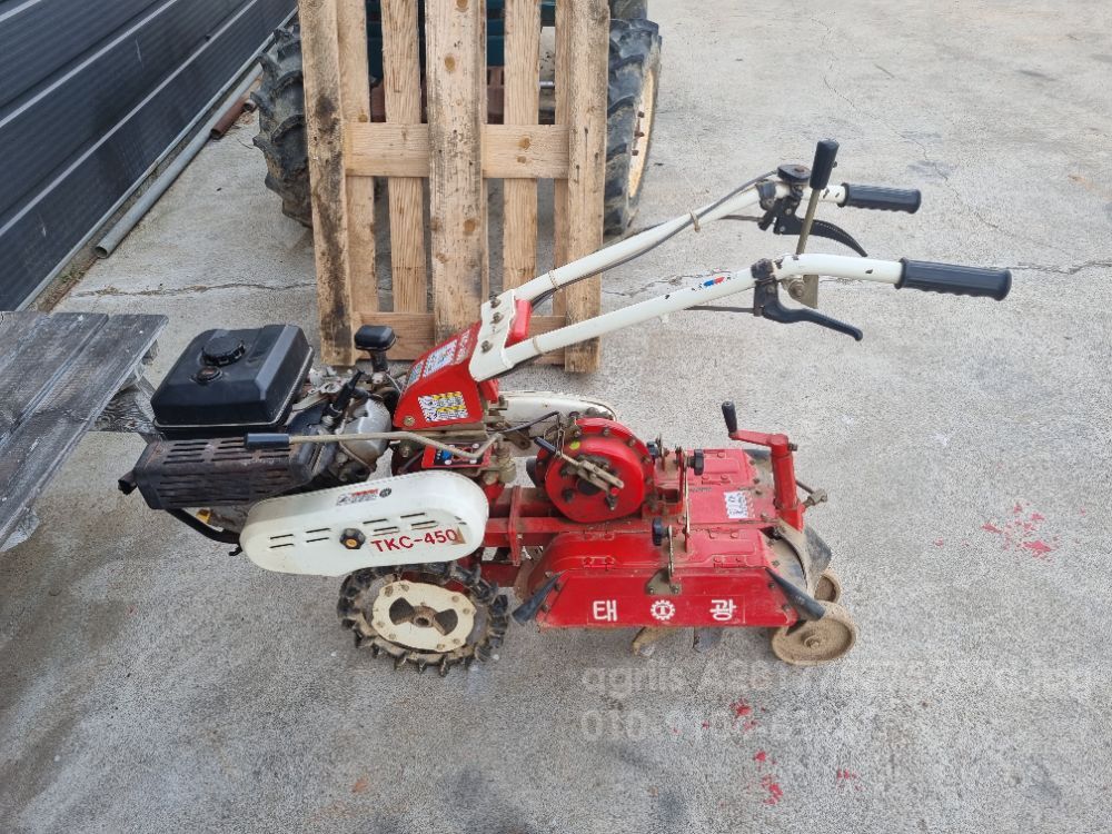  관리기 복토기 소형관리기 TKC-450  뒤우측면