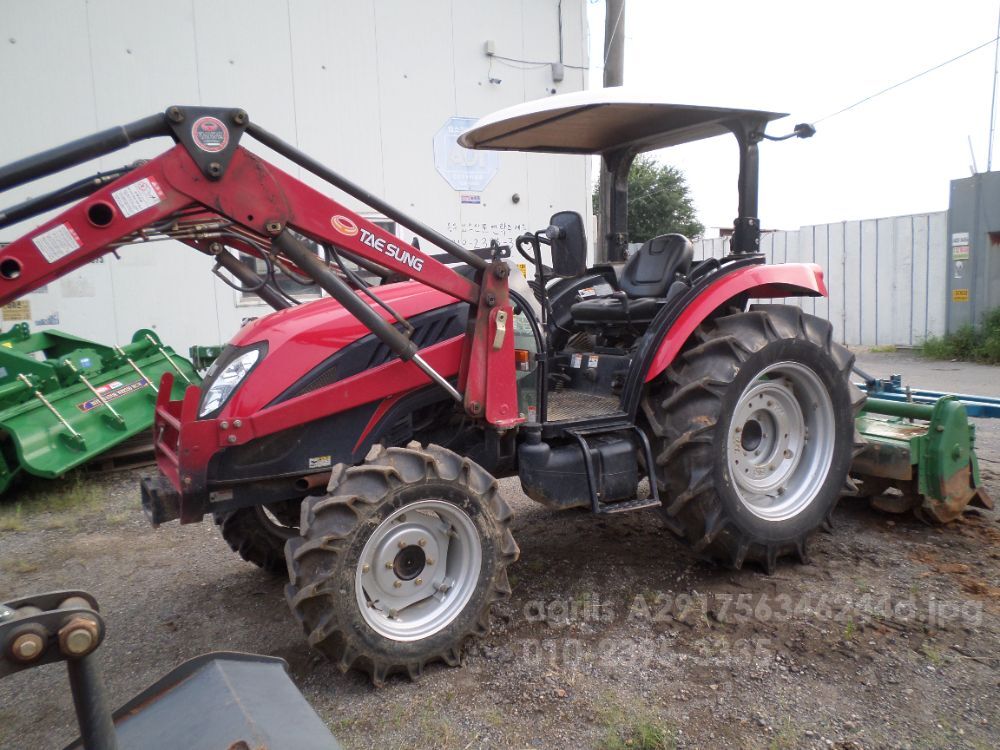 TYM 트랙터 T483 (48마력) 뒤우측면