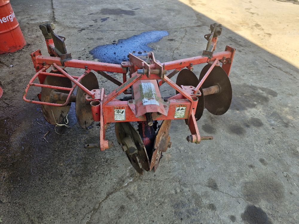  쟁기 원판4련 뒤우측면