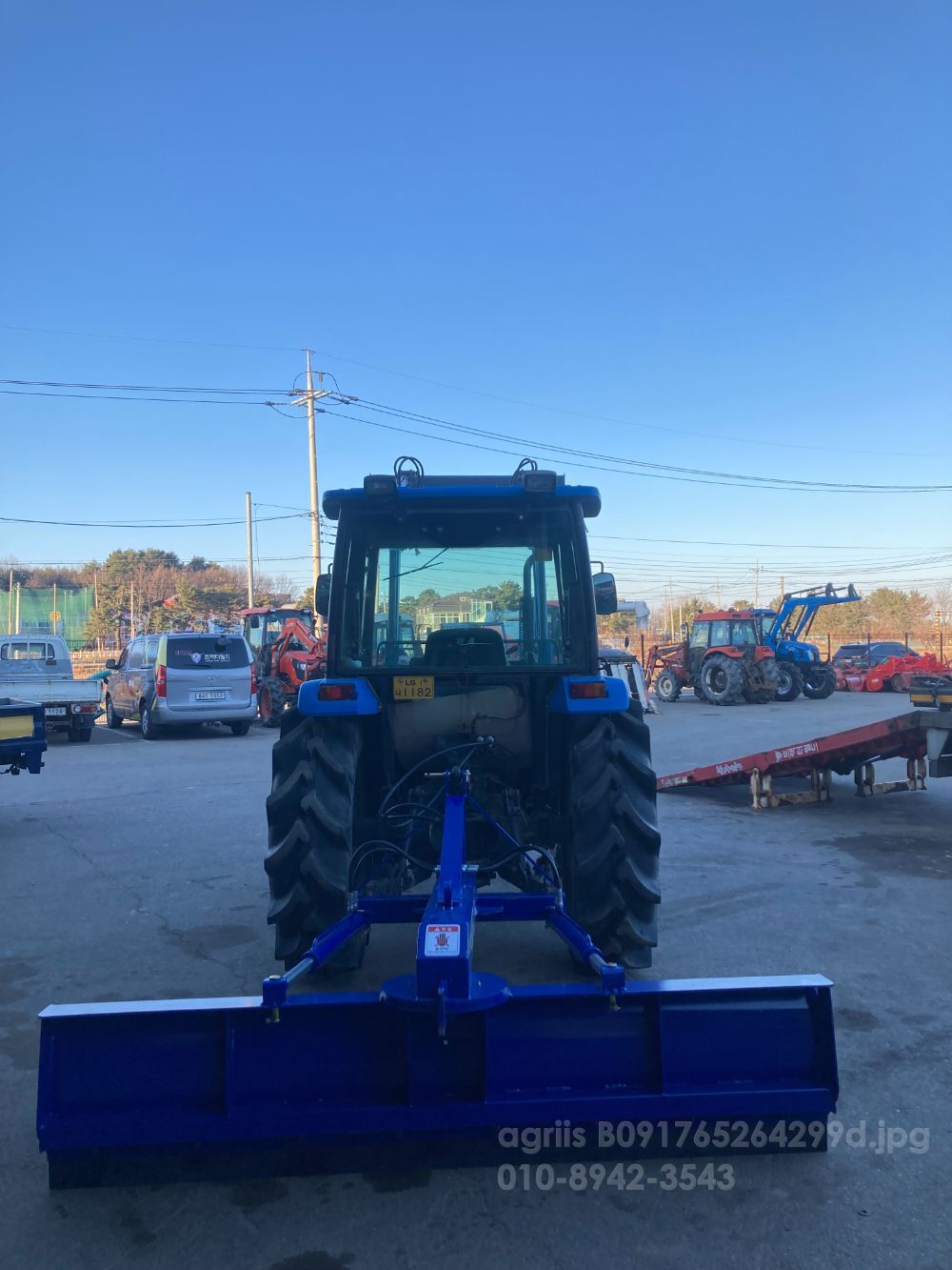 LS Tractor LT550D (55hp) 뒤우측면