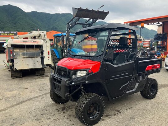 대동 4륜엔진운반차 MEC2450 앞좌측면