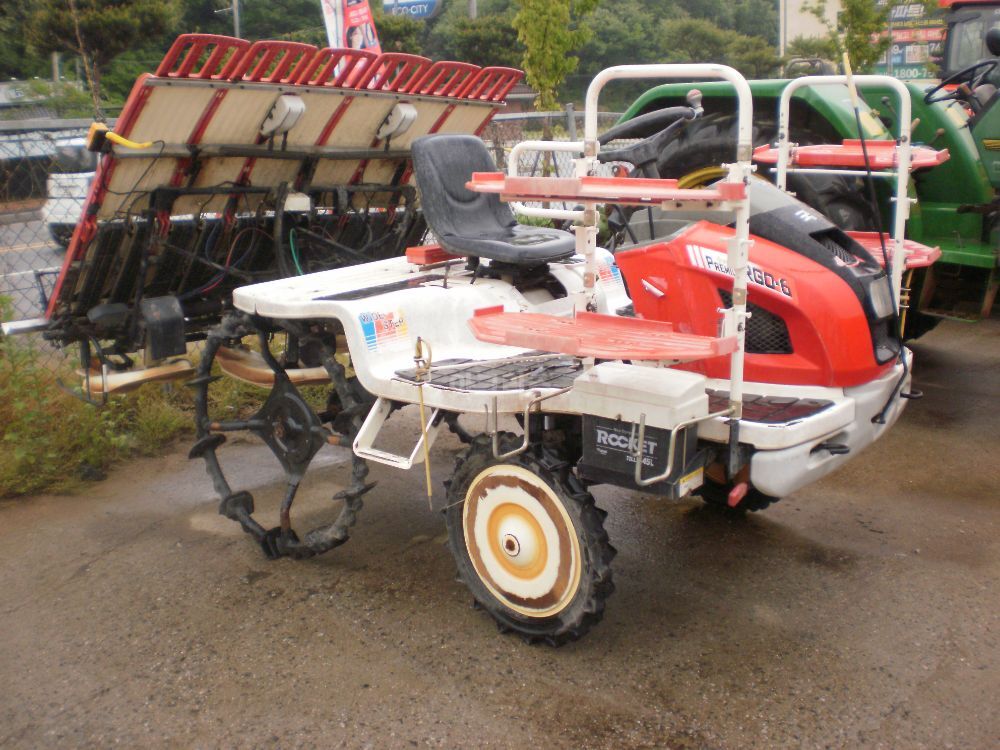 Kukje Rice transplanter RGO-6 (6Rows) 뒤우측면
