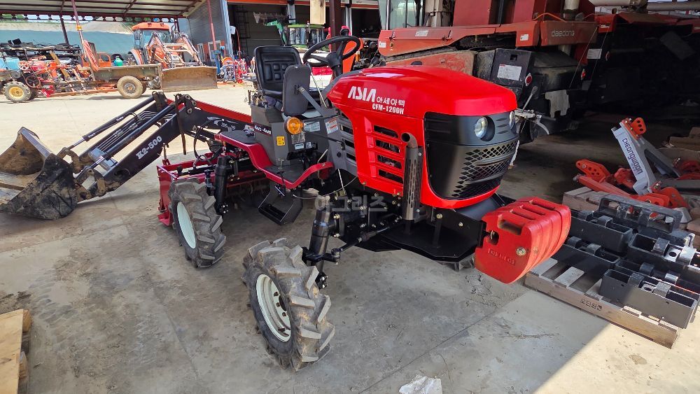 아세아 관리기 CFM-1200H (20마력) 뒤우측면