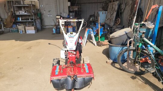 아세아 관리기 AMC880S (6,5마력) 앞좌측면