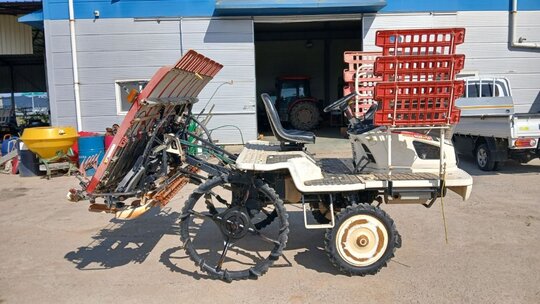 Kukje Rice transplanter RGO-60SDYH (6Rows) 앞좌측면