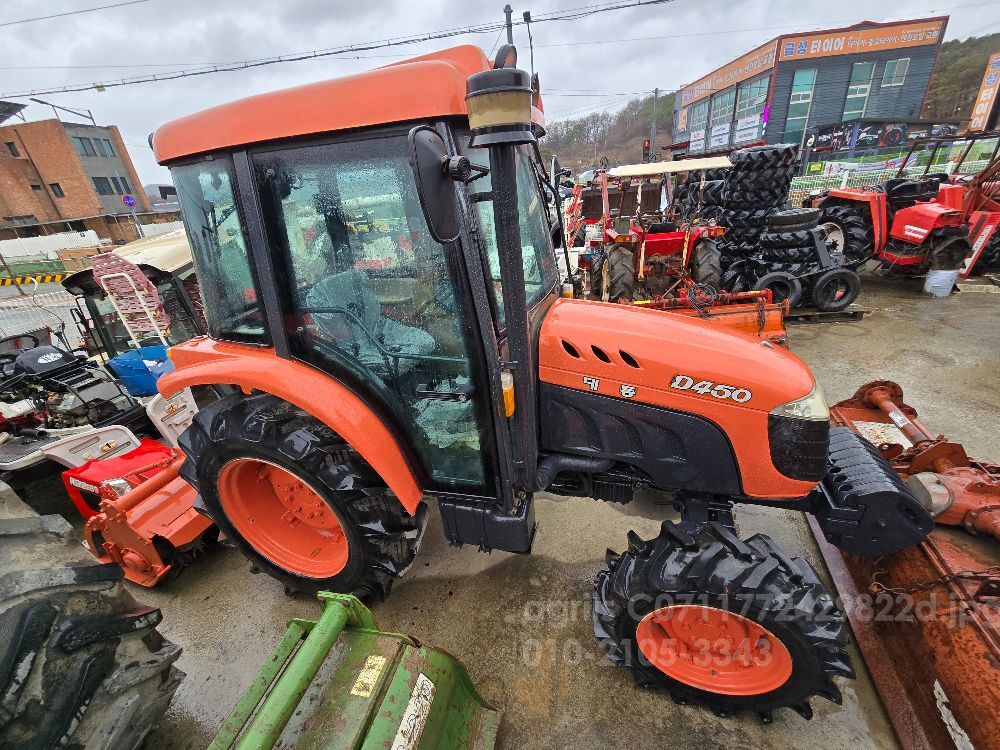 Daedong Tractor D450 (45hp) 뒤우측면