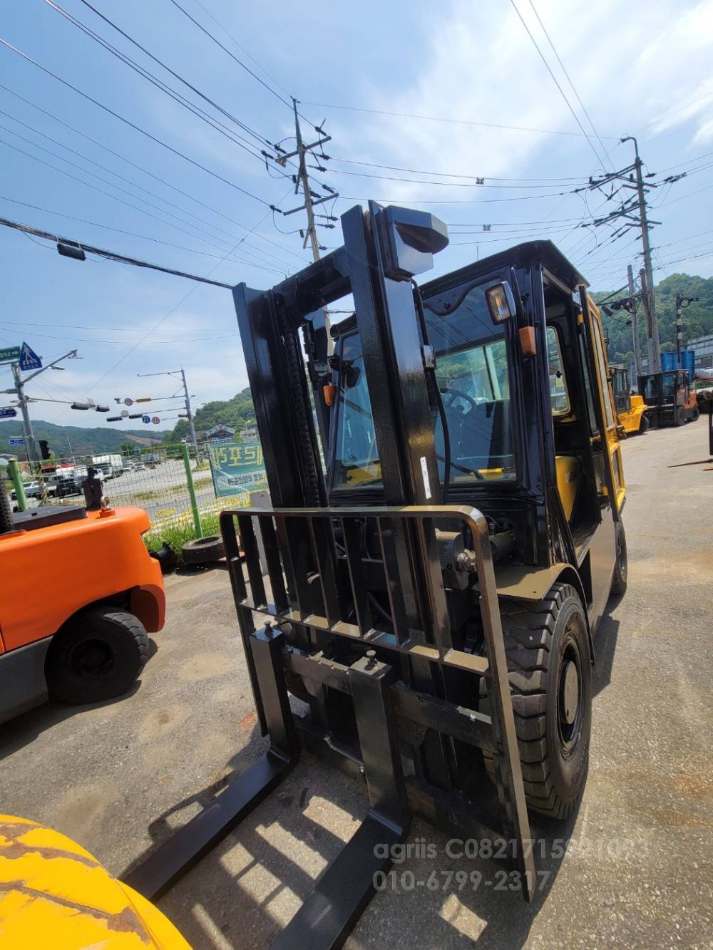 Doosan Forklift D35SM-2  앞좌측면