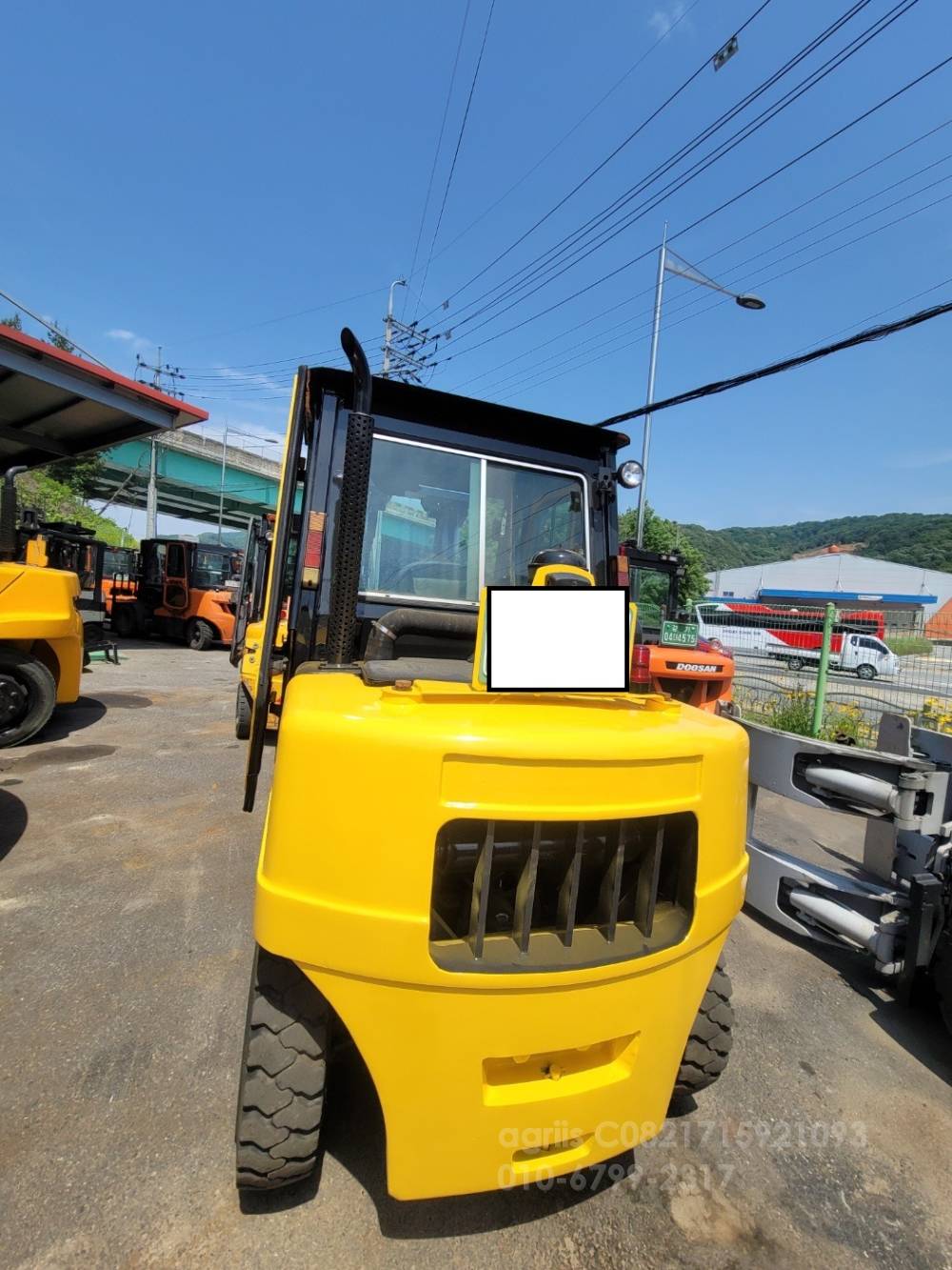 Doosan Forklift D35SM-2  측면