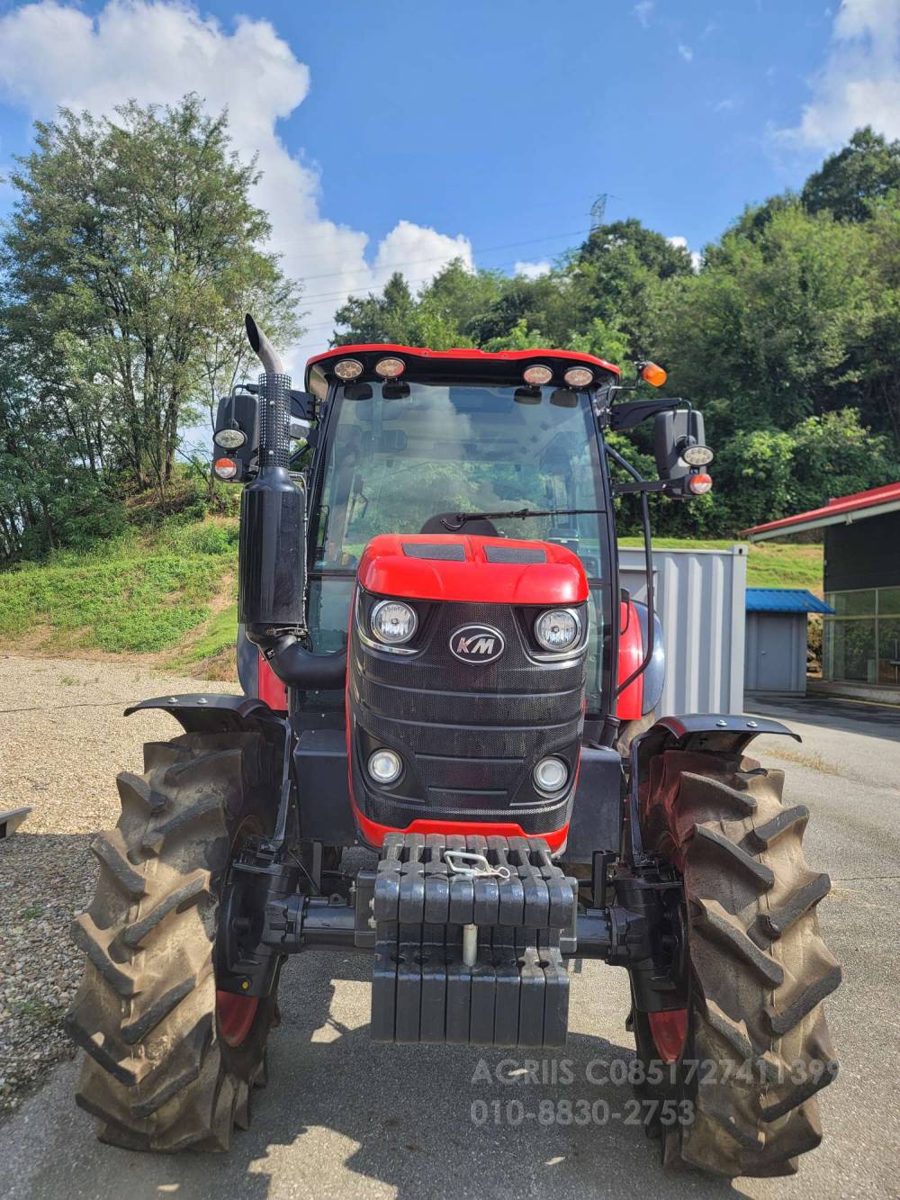 Kukje Tractor LUXEN1200  앞좌측면