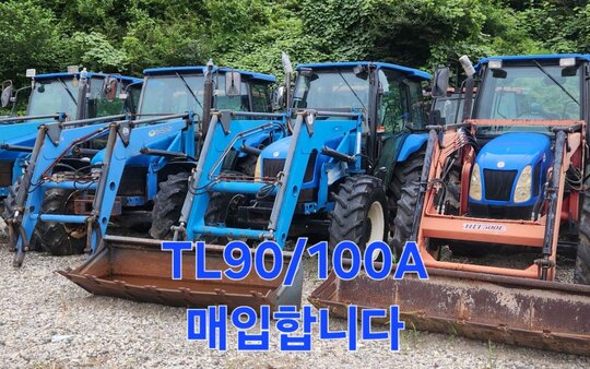 뉴홀랜드 트랙터 TL100 (95마력) 앞좌측면