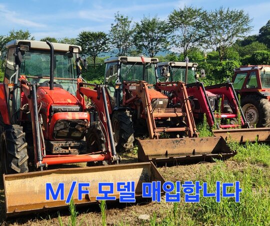 아세아 MF 트랙터 MF-4245 (85마력) 앞좌측면