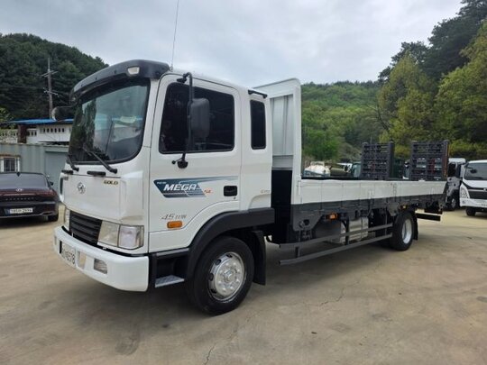 Hyundai 메가5톤 사다리차 현대 4.5톤 트럭 4.5t  앞좌측면