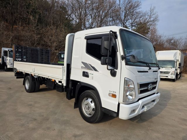 Hyundai 마이티3.5톤 자동사다리차 3.5톤 사다리 카고 3.5t  뒤우측면