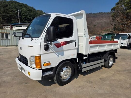 Hyundai 2.5톤덤프 마이티큐티 2.5톤 덤프 트럭카고 2.5t  앞좌측면