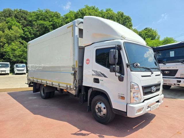 Hyundai 마이티3.5톤 윙바디 올뉴마이티 3.5톤 광폭 윙바디 3.5t  뒤우측면