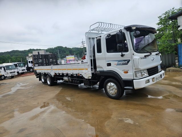 Hyundai 메가4.5톤 자동사다리차 메가5톤 카고트럭 4.5t  뒤우측면