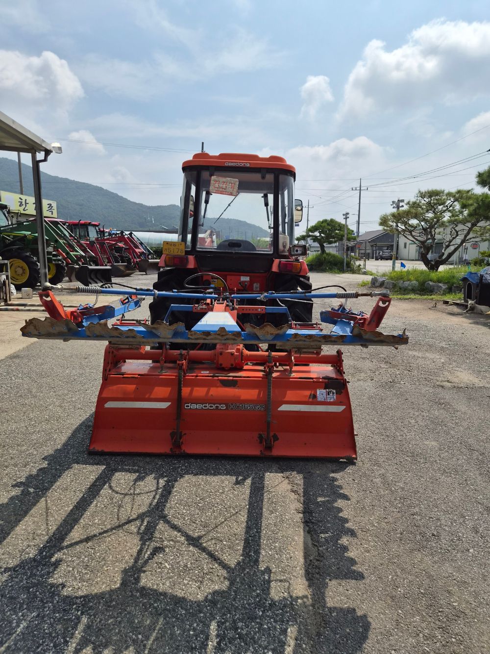 Daedong Tractor D3503 (35hp) 뒤우측면