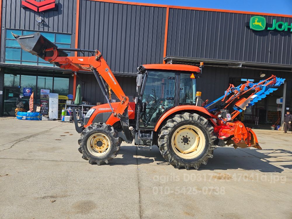 대동 트랙터 RX600 (60마력) 뒤우측면