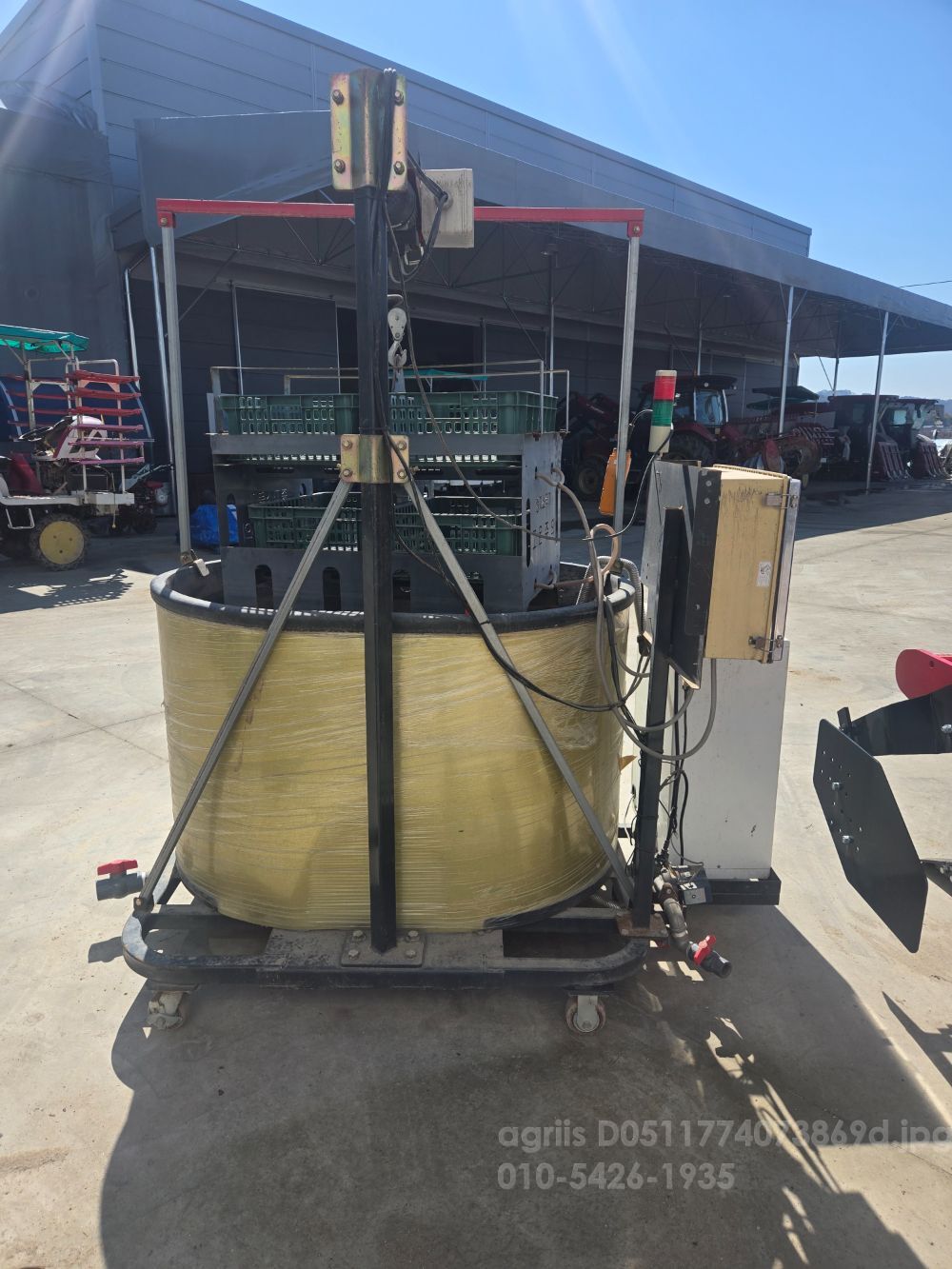 대광농기계 온탕소독기 DKS-3060 뒤우측면