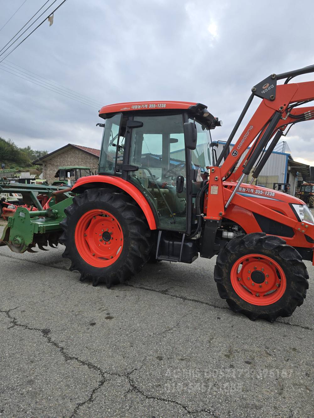 Daedong Tractor RX630 (63hp) 뒤우측면