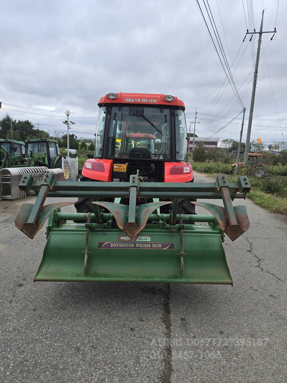 Daedong Tractor RX630 (63hp) 운전석