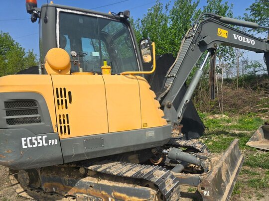Volvo Excavator EC55C (PRO) 앞좌측면