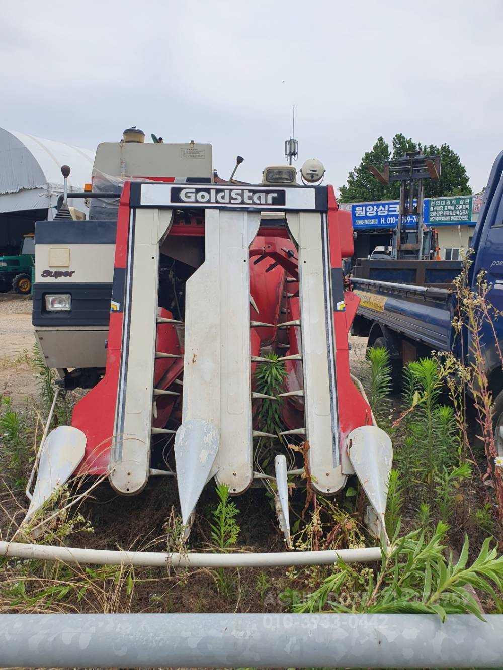 LS Combine Harvester CC4000 (3Rows) 앞좌측면